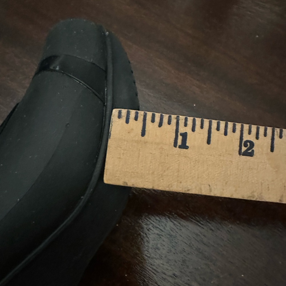 CROCS Black Platform Wedge Pumps - Picture 10 of 10